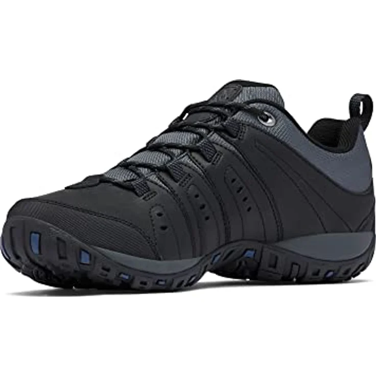 Columbia Męskie Woodburn II Waterproof, Herren Laufschuhe aus Leder und Mesh, wasserdicht, braun – Bild 1
