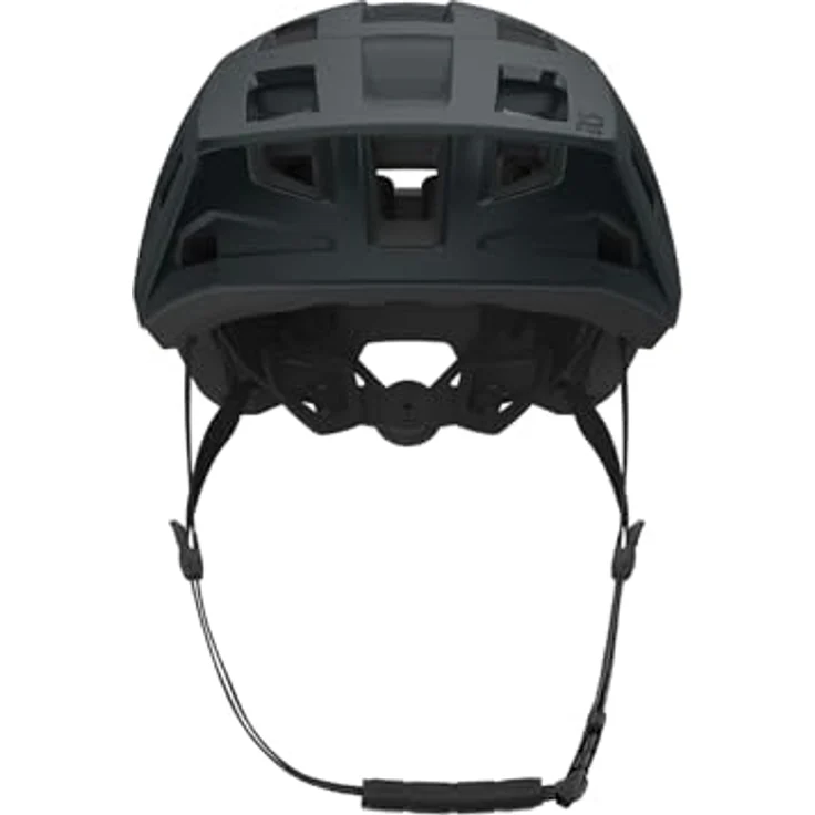44 iXS MTB-Fahrradhelm Flow 1.0, grau, In-Mould-Konstruktion, hoch belüftet, präzise einstellbar, mit Visier und Sonnenbrillenaufbewahrung – Bild 3