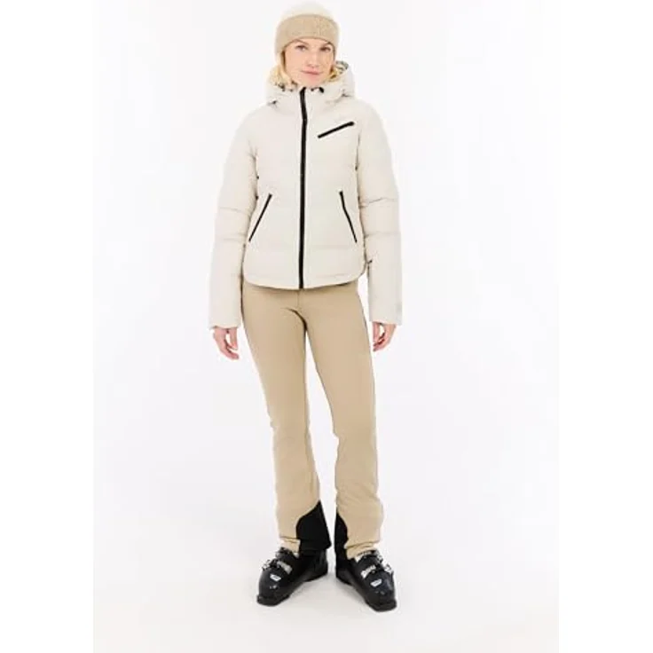 PROTEST PRTLUCID Ski- und Snowboardjacke, 10.000 mm Wassersäule, atmungsaktiv, PFC-frei, Kit Offwhite, Größe 42 – Bild 6