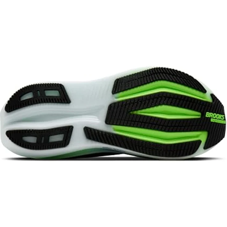 Brooks Glycerin Max 2, Herren Laufschuhe mit Stickstoff-injizierter Dämpfung, phantom/white/green gecko, 10,5oz Gewicht – Bild 6