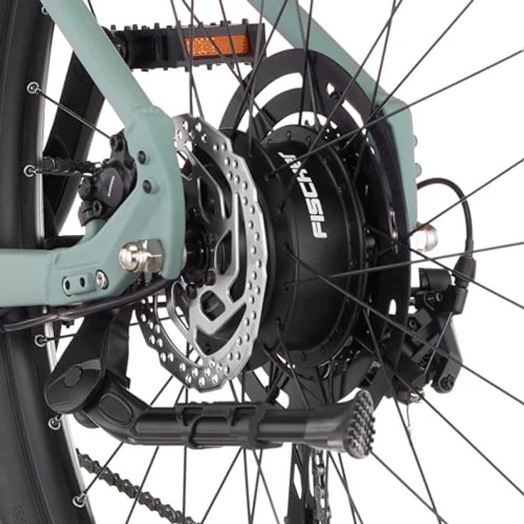 FISCHER E-Bike MTB MONTIS 2.2 ACTIVE, 43 cm Rahmenhöhe, 688 Wh Akku, Hinterradmotor, Kettenschaltung, pine shadow green Matt – Bild 8