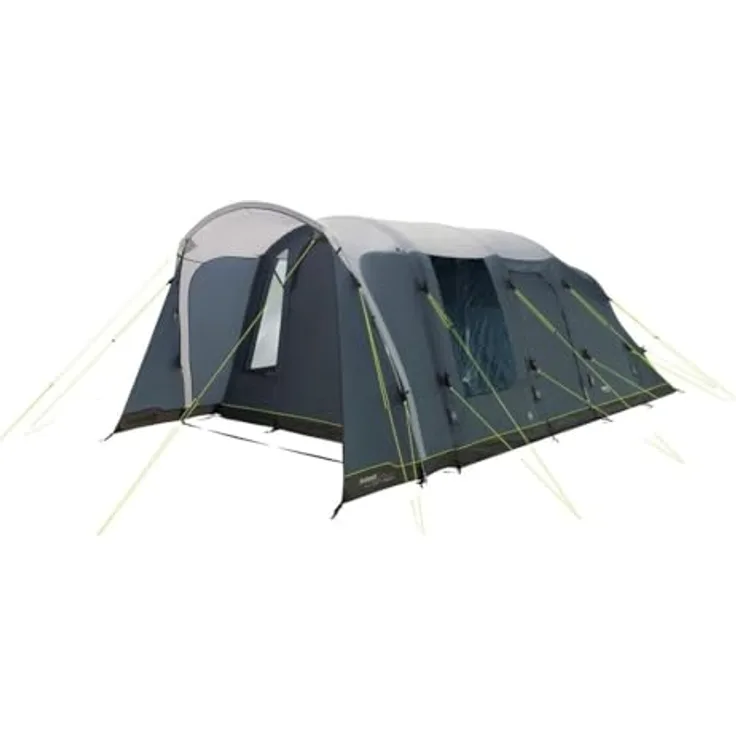 Outwell Colorado 5 Air, 5-Personen Tunnelzelt mit 4000 mm Wassersäule und schnellem Aufbausystem, blau