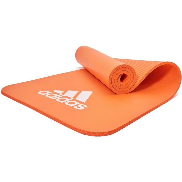 adidas Performance Fitnessmatte Adidas Training - Yoga Matte, 10mm, strapazierfähiges und rutschfestes Material, schwarz – Bild 1