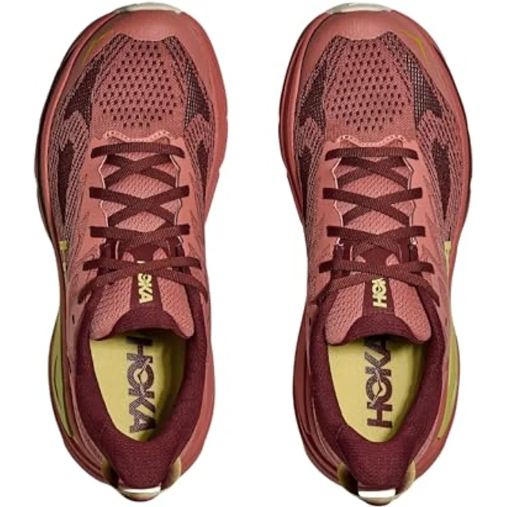 Hoka One One Challenger 8 CRVL, Trailrunning Laufschuh mit Gummisohle und atmungsaktivem Mesh, Blush / Dark Cedar, Größe 37 1/3 – Bild 3