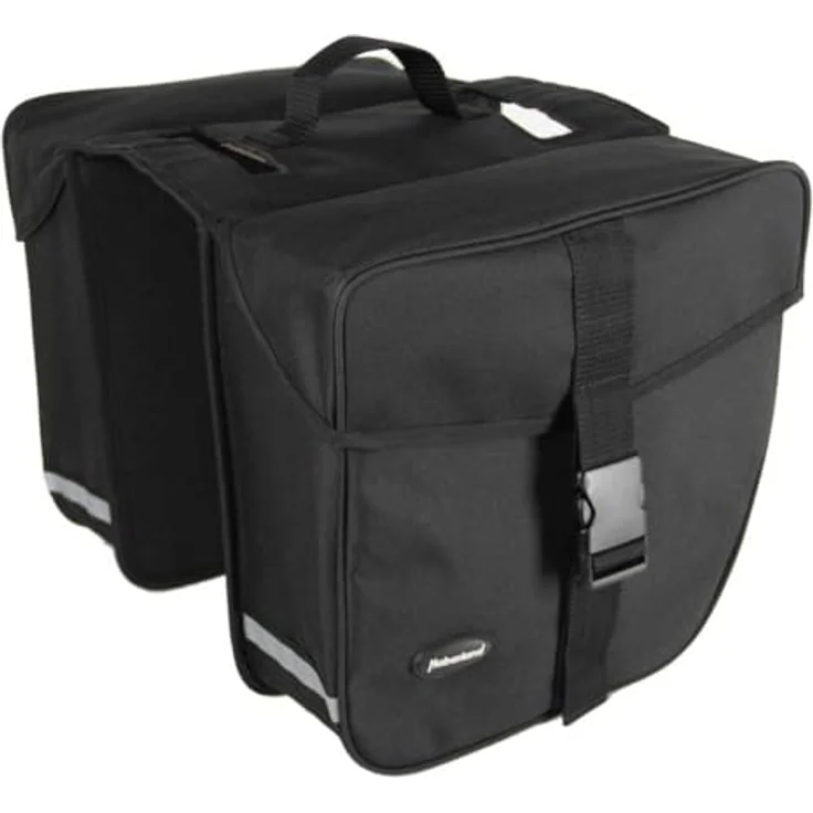 Doppeltasche Haberland E-Bike schwarz, 31x12x31cm, 25 ltr – Bild 3