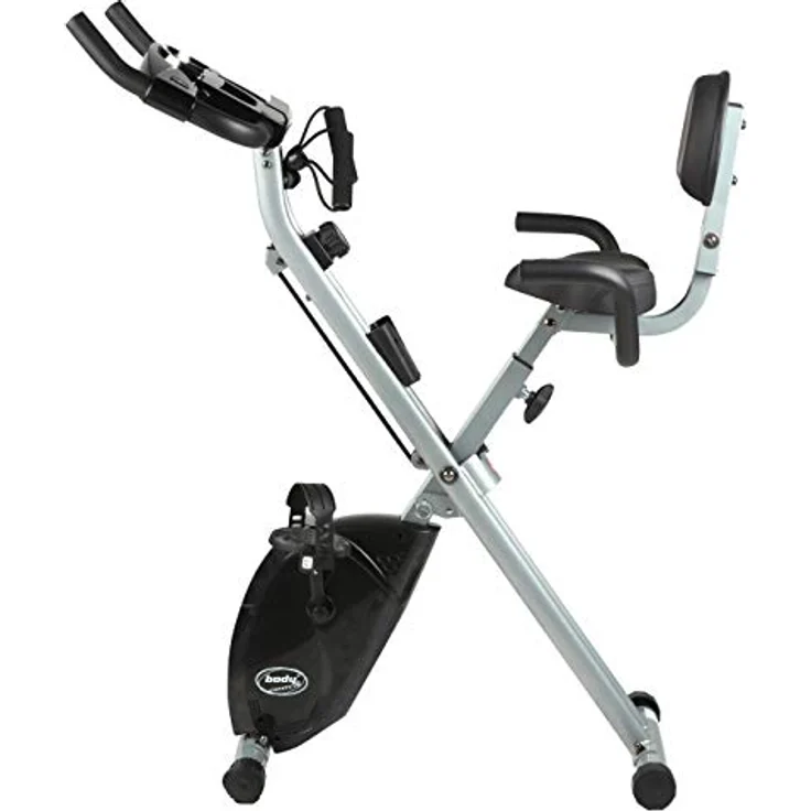 Bike ´n Tube Fitness 2in1 Fahrrad Sitz-Heimtrainer klappbar Rückenlehne Trainingsbänder 8 Widerstandsstufen – Bild 2