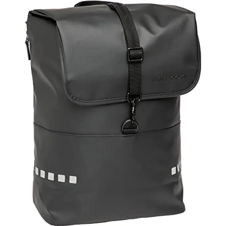 New Looxs Odense Backbag Rugtas, 18 Liter, geeignet für E-Bikes, mit Laptopfach für 16” und verstellbaren Schulterriemen, schwarz