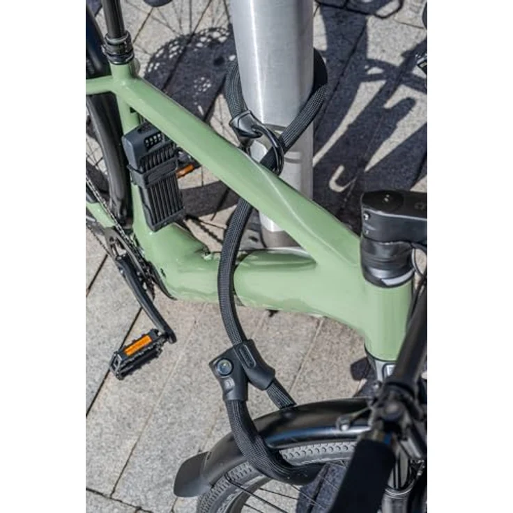 Abus Infinity Loop 1806, Veloschloss, 110 cm, patentierte Double-Loop-Funktion für zusätzliche Sicherheit – Bild 3