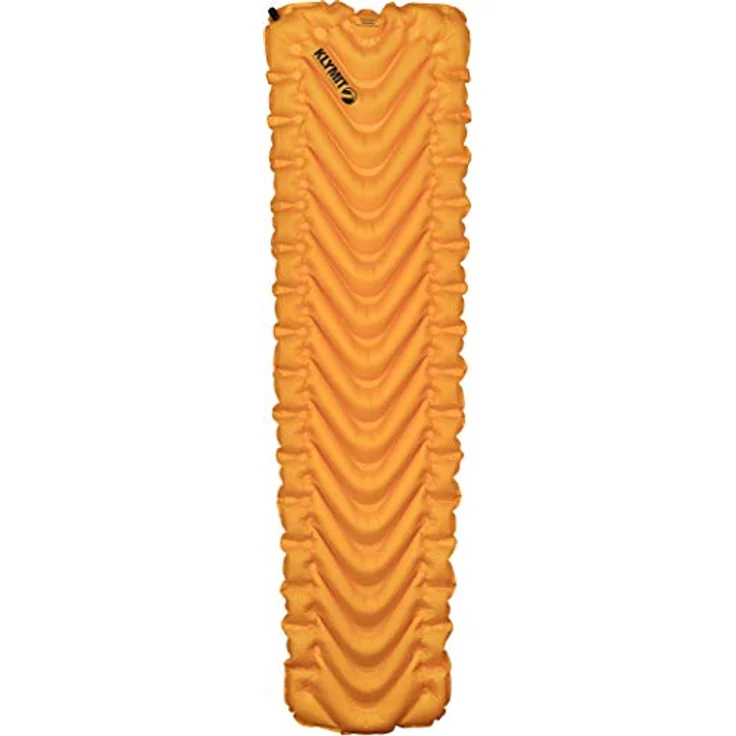 Klymit Insulated V Ultralite Sleeping Pad, Orange, One size - Isomatte mit ample width, lofted air pockets und dynamic side rails – Bild 1