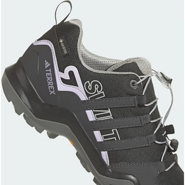 adidas TERREX SWIFT R2 GORE-TEX, wasserdichter Wanderschuh mit atmungsaktiver Membran und Continental™ Gummi Außensohle, schwarz – Bild 4