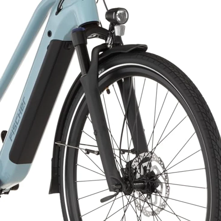 FISCHER E-Bike Trekking MOVE 01 T, Trapezrahmen 50 cm, 474 Wh Akku, Heckmotor, 8-Gang Kettenschaltung, blau glänzend – Bild 6