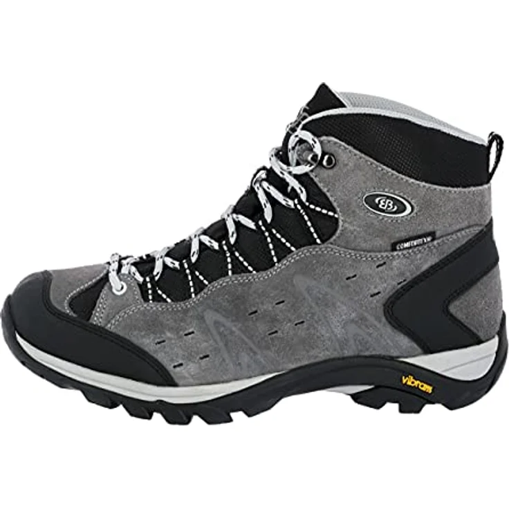 BRÜTTING Trekkingstiefel Mount Bona High, Veloursleder mit Nyloneinsätzen, flexible Gummisohle, bequem und wasserabweisend – Bild 2