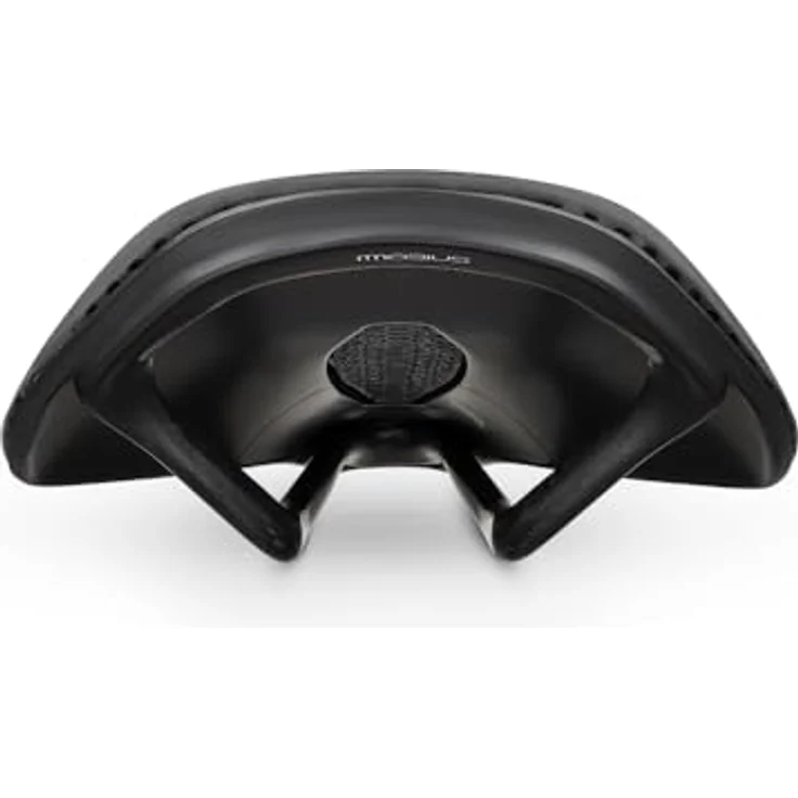 Fizik Vento Argo 00 Adaptive, 150mm 3D-Gedruckter Kurznasen-Rennradsattel mit zonaler Dämpfung, schwarz – Bild 4