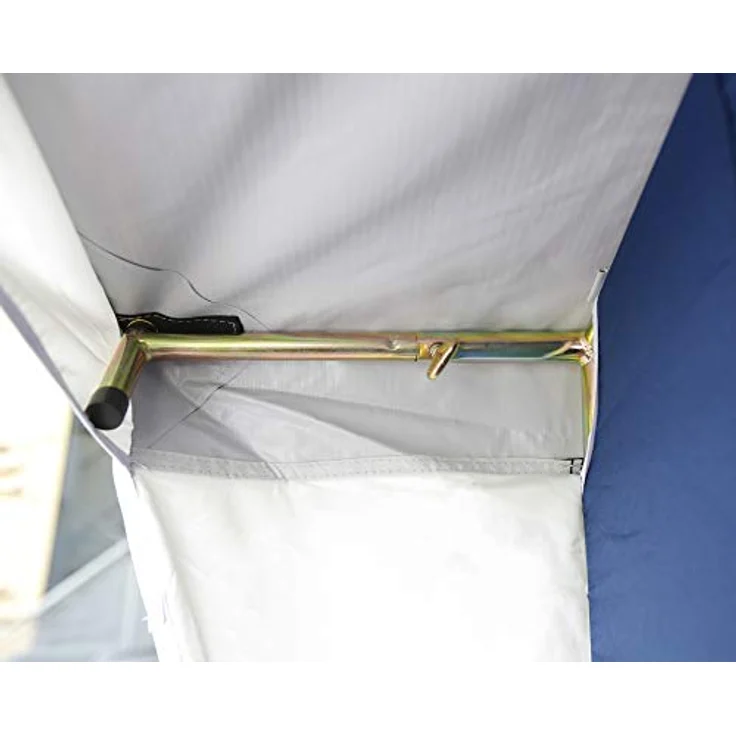 Brunner Gusto I NG, Küchenzelt mit Pultdach, 215 cm Stehhöhe, große Gazefenster, inkl. Tragetasche und Montagematerial – Bild 8