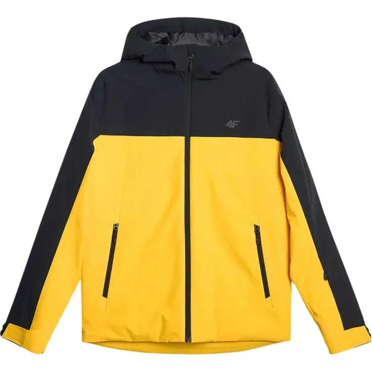 4F Herren Skijacke K2610, NeoDry 5000/3000 Membran, schnelltrocknende Isolierung, getapte Nähte, orange