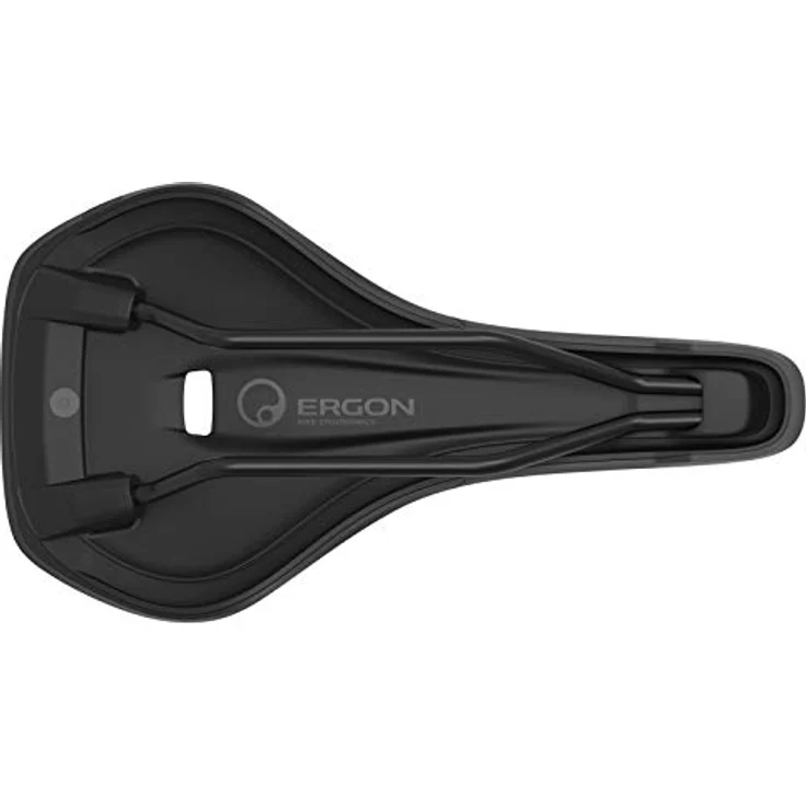 Ergon SMC Men, MTB Velosattel mit orthopädischem Komfortschaum und Entlastungskanal, schwarz – Bild 5