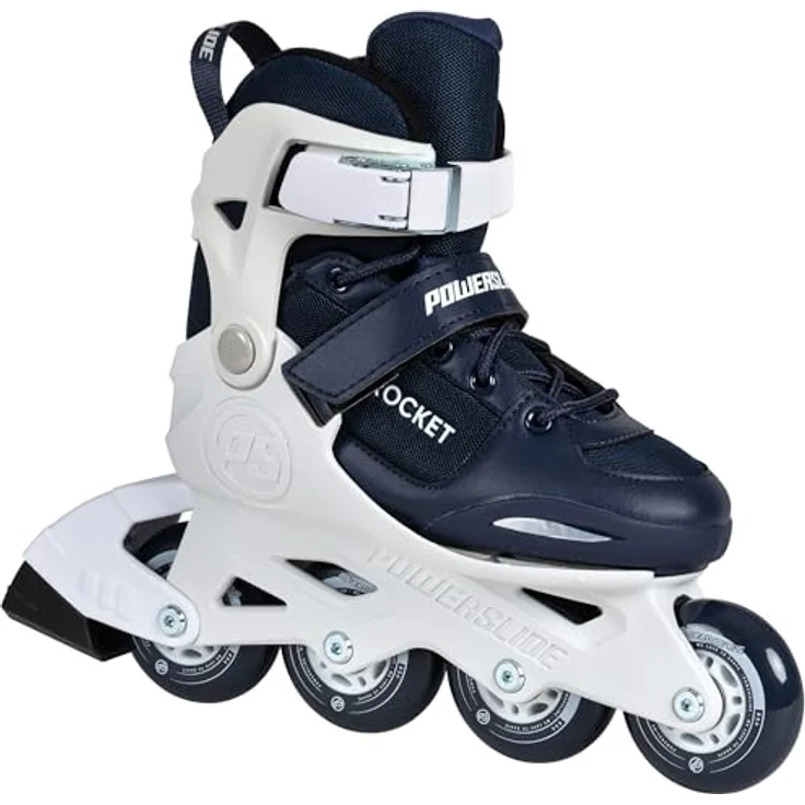 Powerslide Inlineskates Powerslide Rocket Blue, größenverstellbar mit glasfaserverstärkter Kunststoffschale und ABEC 7 Kugellager – Bild 2