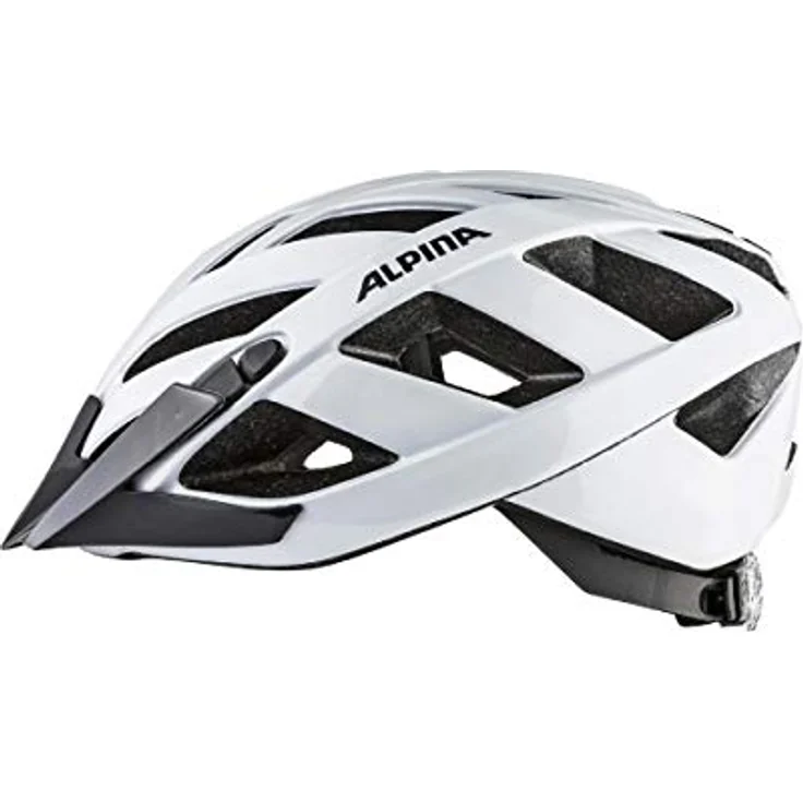 Alpina Panoma Classic White, Größe 56 - 59 cm - Fahrradhelm, Farbe Weiß – Bild 7
