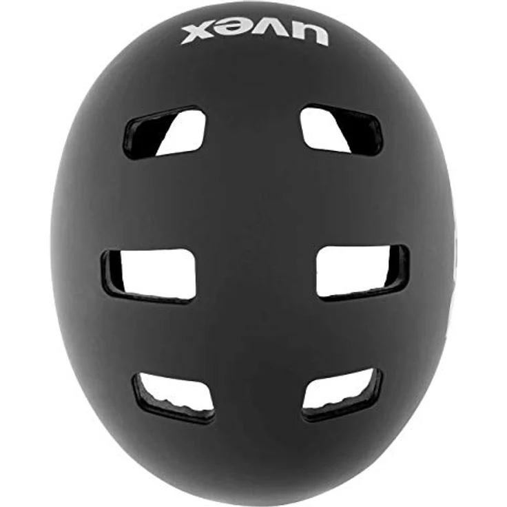 Uvex Kid 3 cc, robuster Fahrradhelm für Kinder, individuelle Größenanpassung, optimierte Belüftung, Black matt, 55-58 cm – Bild 4