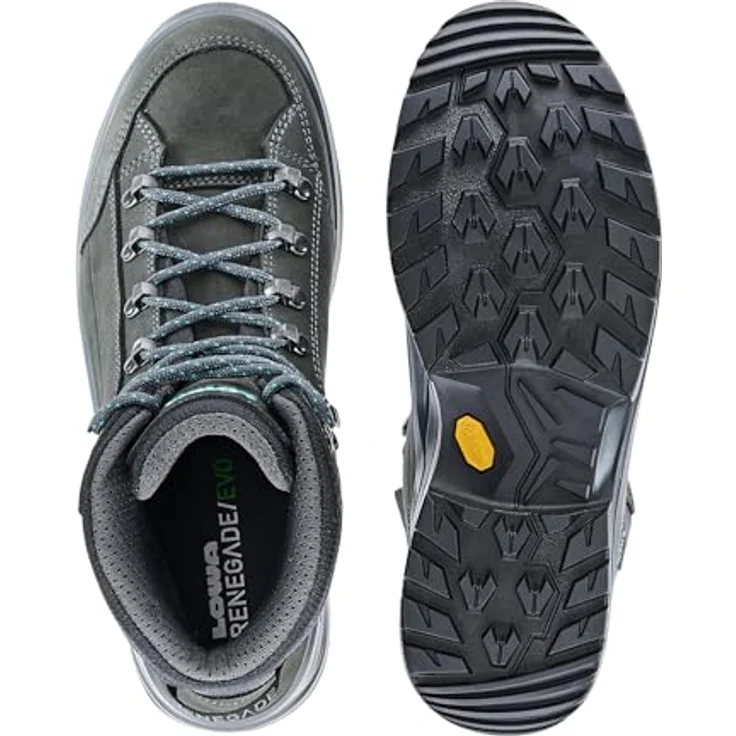 Lowa RENEGADE EVO GTX MID WS, Wasserdichter Wanderschuh mit Vibram-Sohle und Gore-Tex®-Membran für Frauen – Bild 6