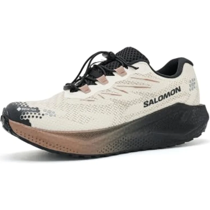 Salomon Shoes Aero Blaze 4 GRVL GTX, All-Terrain-Laufschuhe mit GORE-TEX Membran, atmungsaktiv, Vanilla Ice/Black/Burro, Größe 44.5 – Bild 1