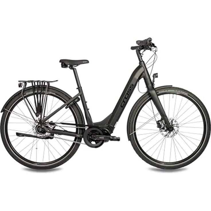 Airtracks Damen E-Bike LS Wave City Fahrrad NOVA Herren Trekkingrad STePS E6100 504Wh 8-Gang Shimano Nexus - 45cm (blau)