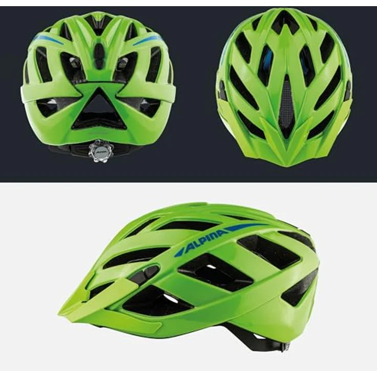 Alpina Fahrradhelm PANOMA 2. 0 56-59 cm, green blue gloss – Bild 5