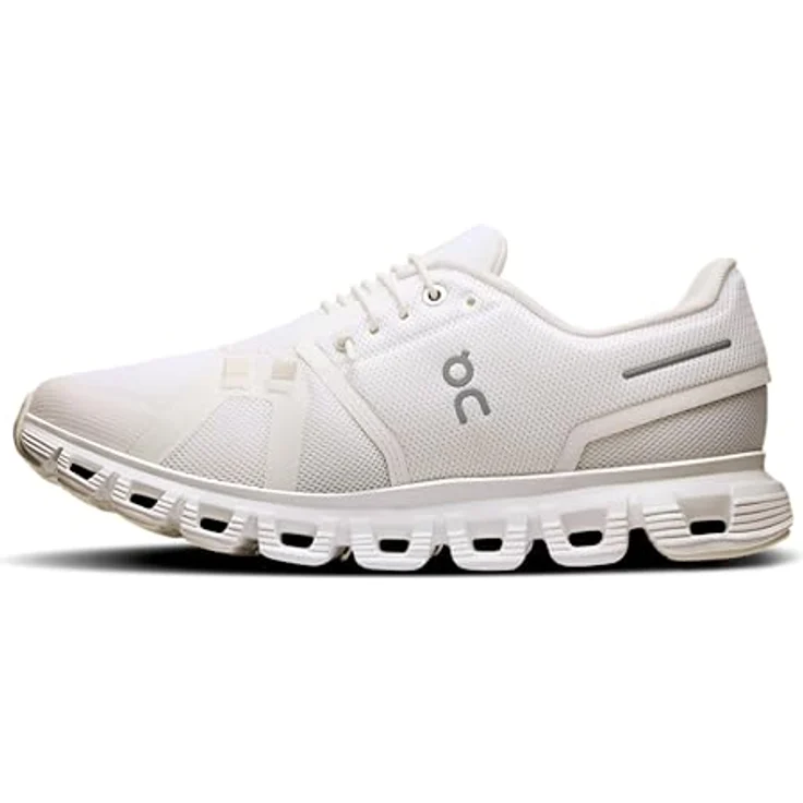 ON Running Cloud 6, Damen Sneakers in Weiß, rutschfeste Sohle, EU 40.5 US 9 – Bild 7