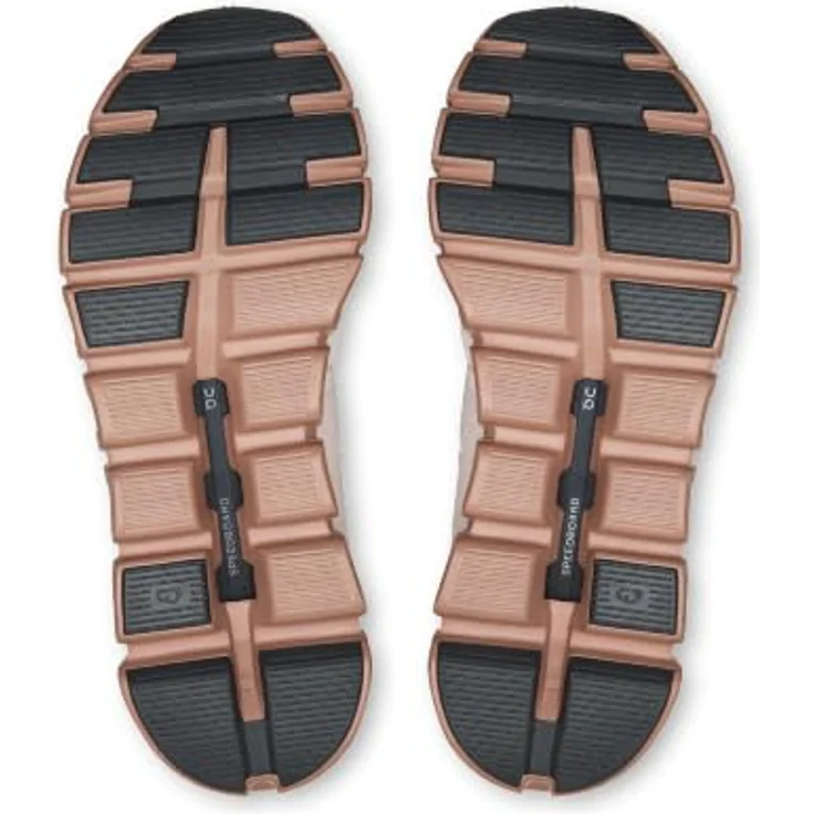 ON Running CLOUD 6 OYSTER | BISCUIT, Laufschuhe mit CloudTec®-Dämpfung, atmungsaktivem Mesh-Obermaterial, Größe 42 – Bild 4