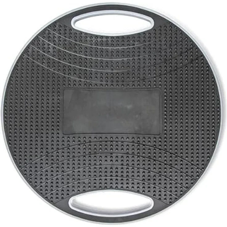 MATCHU Balance Board, Gleichgewichtstrainer mit Griffen für Koordinations- und Gleichgewichtübungen, Schwarz, 42x42x9cm – Bild 2