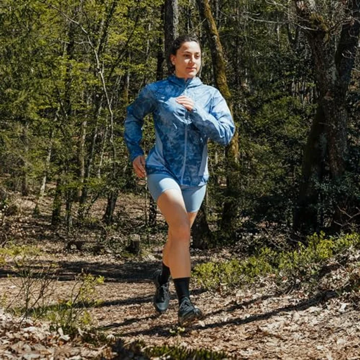 Salomon Alphacross 5 W Damen Wanderschuh, Schwarz, Größe 6, nahtloses Obermaterial, OrthoLite Einlegesohle, Contagrip Außensohle – Bild 7