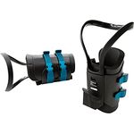 Teeter Schwerkraftstiefel zum Aufhängen gepaart mit dem EZ-Up Inversions-Rahmen oder der Inversionsstange bieten eine kostengünstige Inversions-Option.