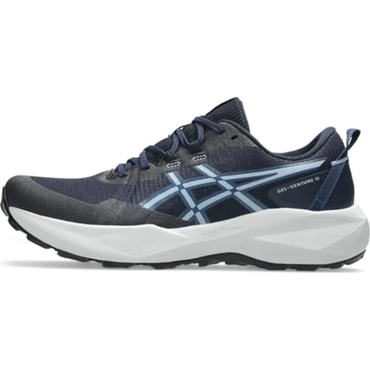 Asics GEL-VENTURE 11, Herren-Laufschuhe mit Dämpfung und Profilsohle, dunkelblau – Bild 1