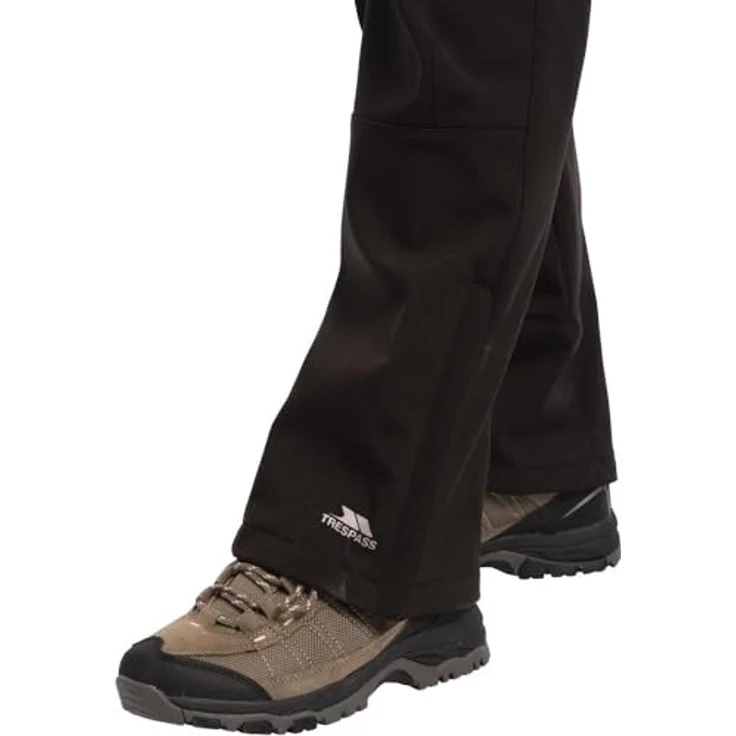 Trespass SQUIDGE II Damen Softshell Skihosen, wasserbeständig, atmungsaktiv, Schwarz, Größe S – Bild 5