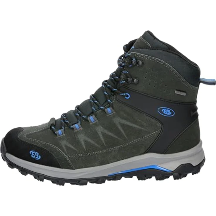 Brütting Mount Chester High, Herren Wanderschuhe aus Veloursleder mit Comfortex-Klimamembrane, grau, Größe 43 – Bild 2