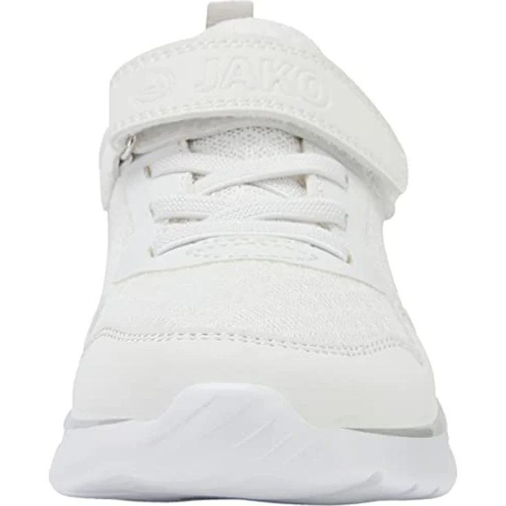 Jako Performance Sneaker Kinder, Laufschuhe mit ShockAbsorb EVA-Zwischensohle, atmungsaktivem AirFlow-Mesh und Fast-Dry-Lining, Weiß – Bild 2