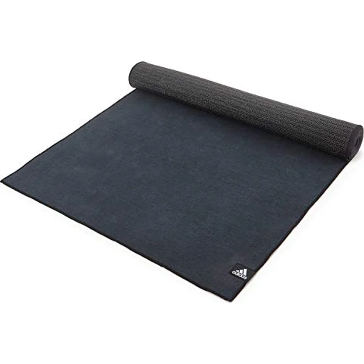 adidas Yogamatte-ADYG-10680BK, 2 mm, Schwarz, feuchtigkeitsabsorbierend, umweltfreundliches Material – Bild 2