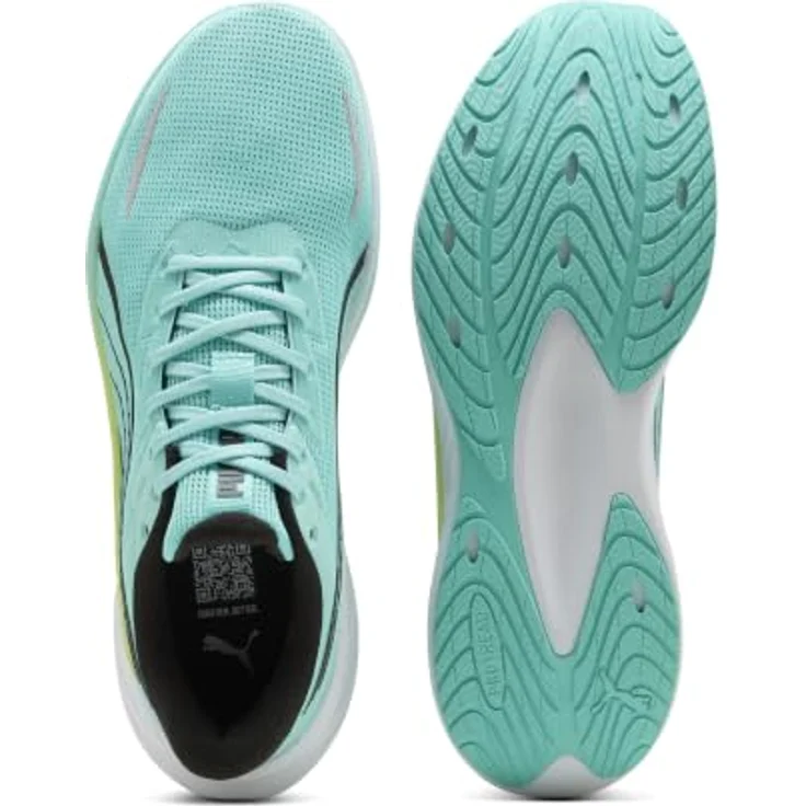 PUMA Pounce Lite 2 Herren Laufschuh, atmungsaktiv, in Intense Mint-Sunny Lime-PUMA Black, Größe 37 EU – Bild 5