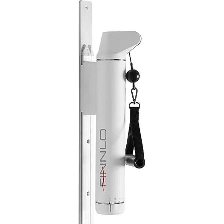 HAMMER Finnlo Kraftstation CABL, Kabelzug-Trainer, 6 Widerstandsstufen, 146 cm Profi-Seilzuglänge, 180° Grad drehbar, schwarz