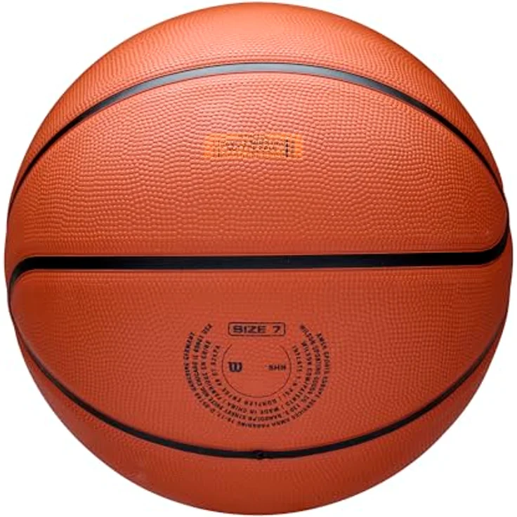Wilson MVP 275 Basketball ,Braun, Gr 7 – Bild 3