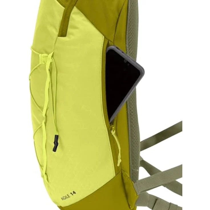 VAUDE Agile 14, Wanderrucksack mit 14 l Volumen, VENT-TEX Rückensystem und ErgoShape-Schultergurten, recyceltes Polyester – Bild 5