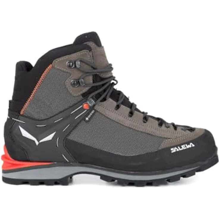Salewa Crow GTX, wasserdichter Berg-Trekking Schuh aus Veloursleder, braun, Herren – Bild 8