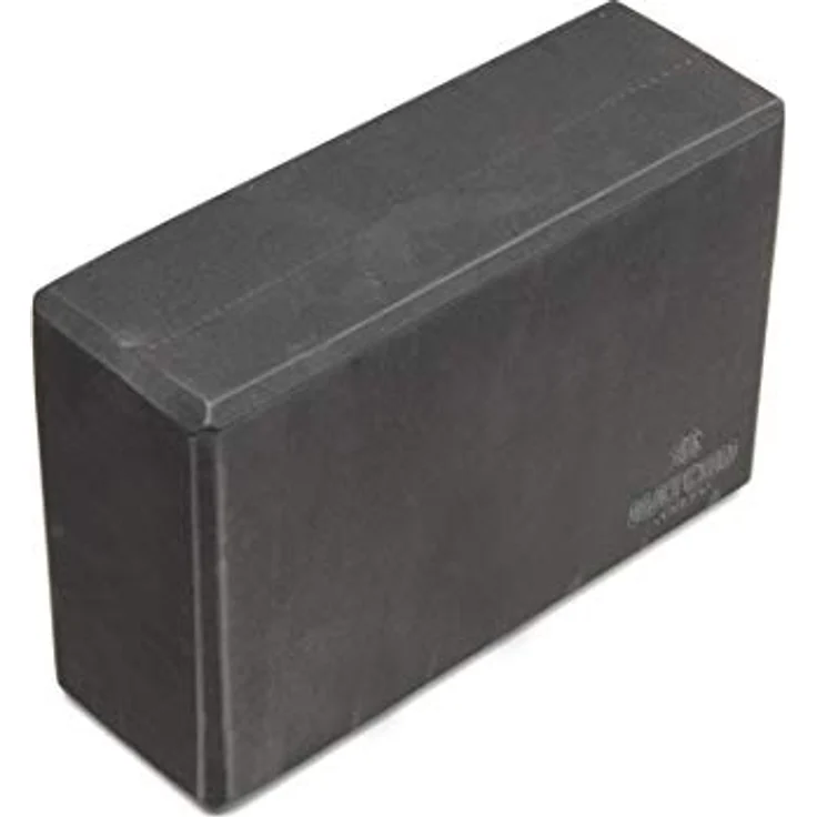Matchu Sports MATCHU Yoga Block, 23 x 15 x 15 cm, schwarz, aus robustem Schaumstoff, leicht zu tragen – Bild 2