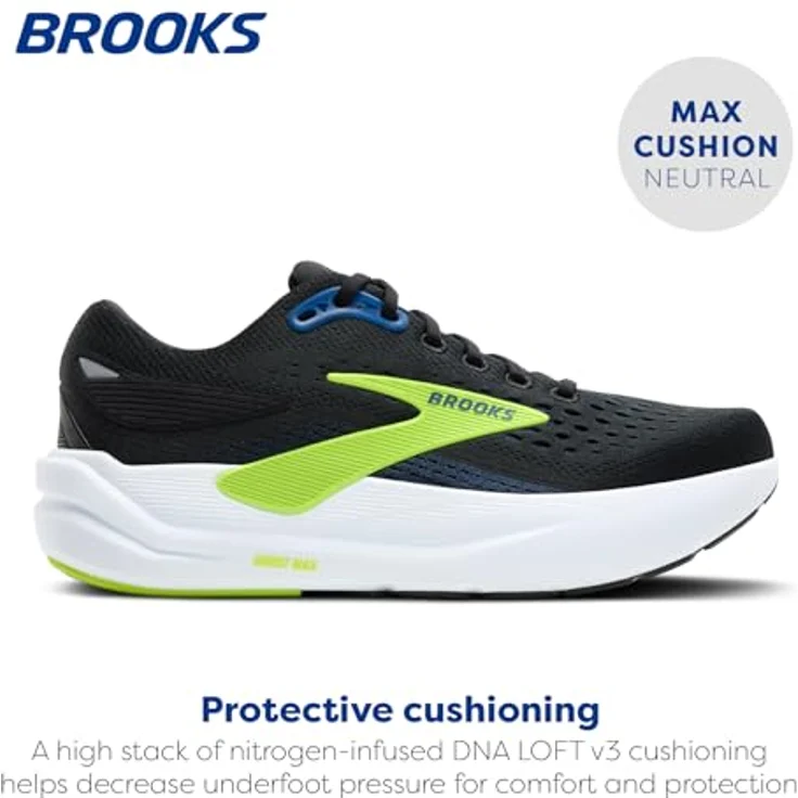 Brooks Ghost Max 3 Herren Laufschuhe, hohe Dämpfung und Stabilität, 43 EU – Bild 2
