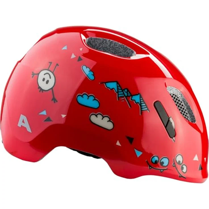 Alpina Ximo 2, Kinderfahrradhelm mit 360°-Fitsystem, integrierten Fliegengitter und reflektierendem Logo, blau – Bild 3