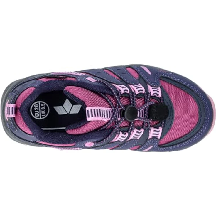 Lico Fremont Outdoorschuh, Wanderschuh mit Schnellschnürsystem und TPR-Laufsohle, schwarz – Bild 5