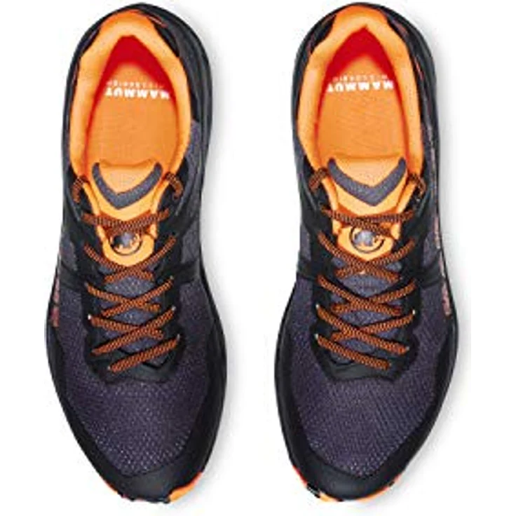 Mammut Sertig II Low Men, Herren Wanderschuhe, leichter Multifunktionsschuh mit EVA-Zwischensohle und Gummigrip, Schwarz (Größe 44) – Bild 4