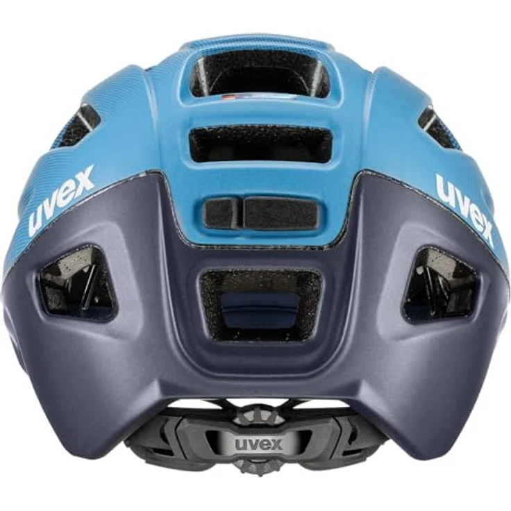 Uvex Finale 2.0, Fahrradhelm in tiefem Weltraum-Azurblau matt, verstellbar 52-57 cm, mit 20 Belüftungsöffnungen und integrierter Sonnenblende – Bild 2