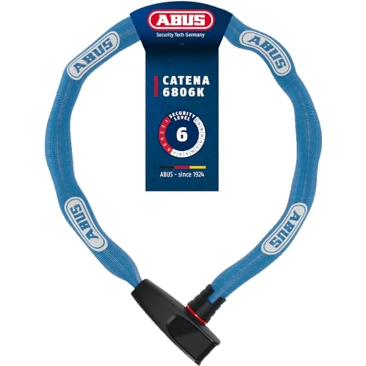 Abus Catena 6806, Veloschloss, 85 cm, leicht und flexibel, ideal für Fahrrad Sicherheit – Bild 1