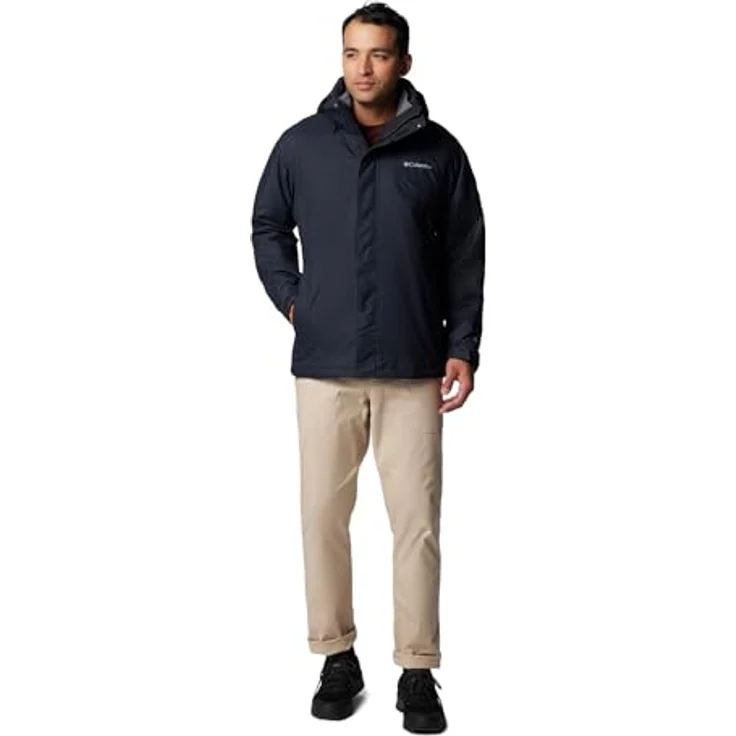 COLUMBIA Bugaboo III Fleece Interchange Jacke, 3-in-1 Skijacke mit wasserdichten Eigenschaften, schwarz, Größe S – Bild 3